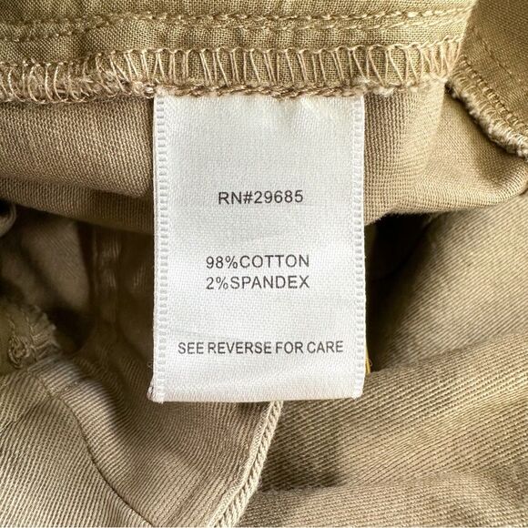 NWT Pendleton Classic Straight Leg Womens Pants Size 16 Tan Light Khaki - Picture 7 of 11